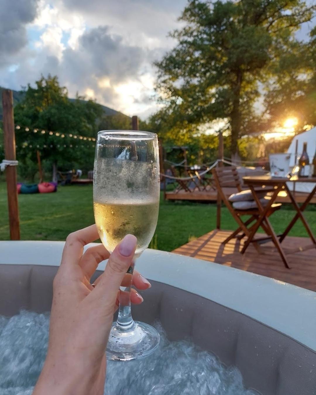 Green Garden Glamping Retezat Bălan Exteriér fotografie