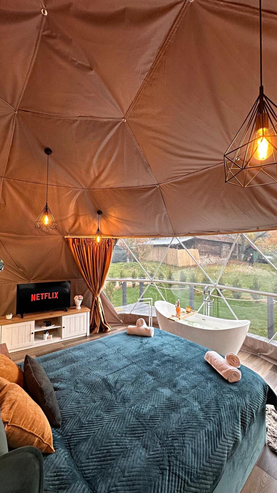 Green Garden Glamping Retezat Bălan Exteriér fotografie